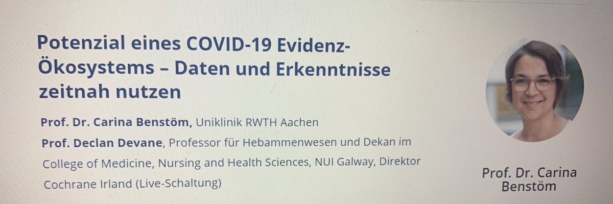 MirjamBauer's tweet photo. #DigitalHealthNOW @ztg_nrw: Potenzial eines #Covid19 Evidenz-Ökosystems - Daten und Erkenntnisse zeitnah nutzen, denn es gibt viele Studien international und länderintern:
mit Flexibilität, Schnelligkeit, Qualität, lebender Evidenz, Transparenz und Nachhaltigkeit der Modelle! https://t.co/iBlioiL3lu