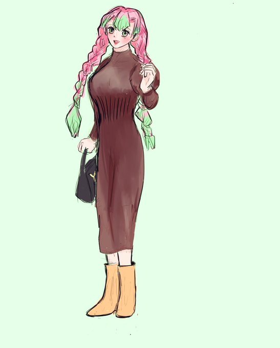 キャラに私服着せるのtwitterイラスト検索結果 古い順