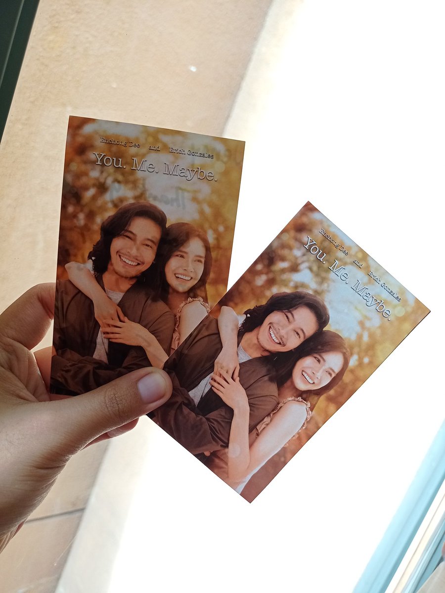 mrsmalumay's tweet photo. Finally got my merch of #YouMeMaybe 😍 tagal nyang tumambay sa iloilo 😅 And may bonus pang beautéderm 🤩 Medjo di halatang fanney ako ni @enchongdee777 🤪😂 https://t.co/NRPHyIPTXo