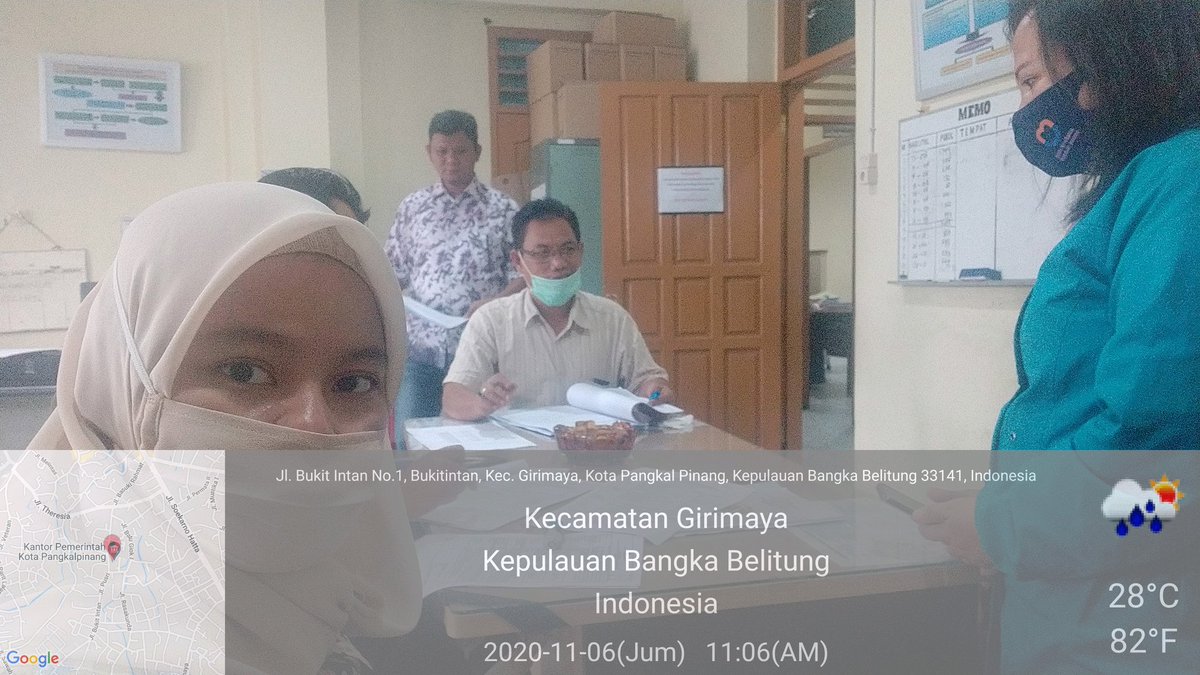 MeriAnd49156658's tweet photo. Giat 06 Nopember 2020 dan 11 nopember 2020

Koordinasi penyuluh dengan koordinator ppkl kota pangkalpinang dan koordinator PPKL provinsi kep. Babel terkait laporan kegiatan bulanan penyuluh. 

@dinaskukmbabel 
@BangkaPpkl 
@PENYULUH_COOP 

#penyuluhkoperasi
#ppklprovbabel https://t.co/noJsCGmtYD