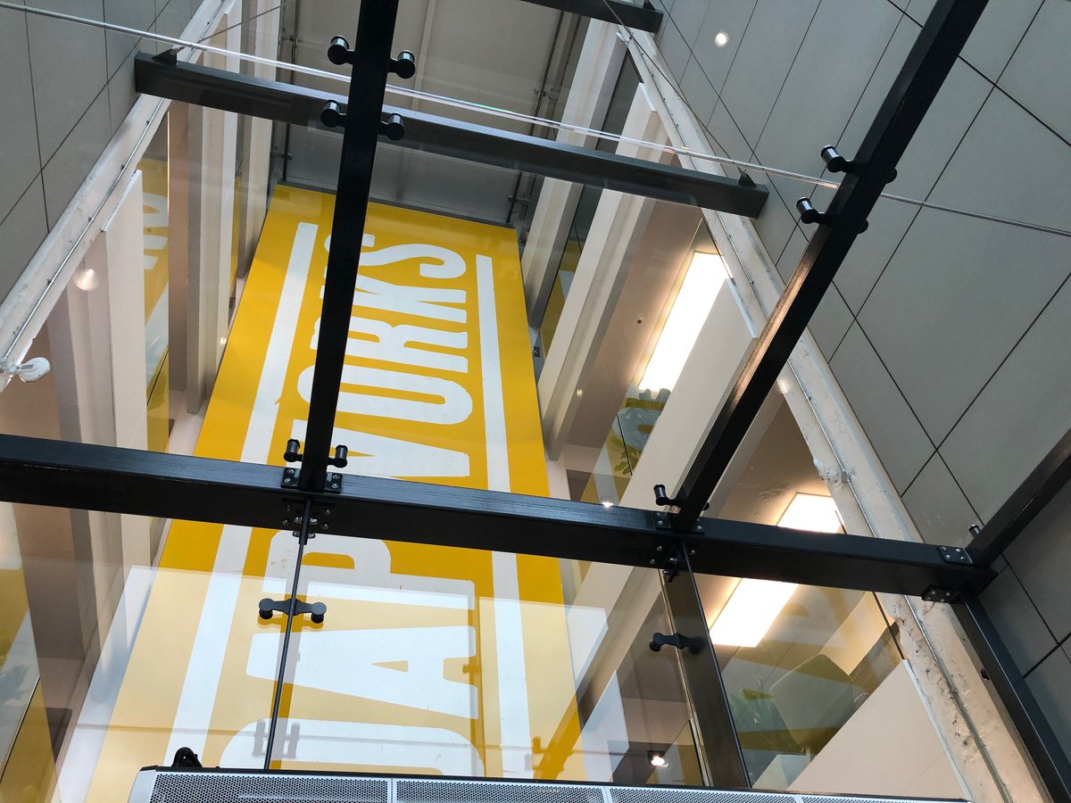 LtdFlexible's tweet photo. Soapworks needed a solution to the draughty lobby which had originally been installed 15 years ago.
 
Using 22mm thick laminated heat soaked glass, two pairs of dual sliding auto doors, the team created a fully enclosed lobby.

Before and after shots are below. https://t.co/uCkIZ5DocT