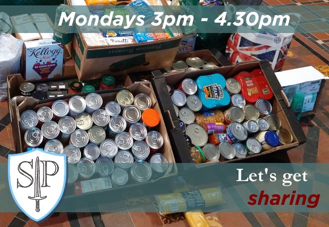 pauls_n11's tweet photo. St Paul's Primary School families are making time for sharing this afternoon. An incredible range of items have been donated. Families are welcome to pick up 10 items each Monday afternoon. #ShareTheLoveAndWisdom @stpaulschooln11 @LDBS1836 https://t.co/4Q34ZuVw7S