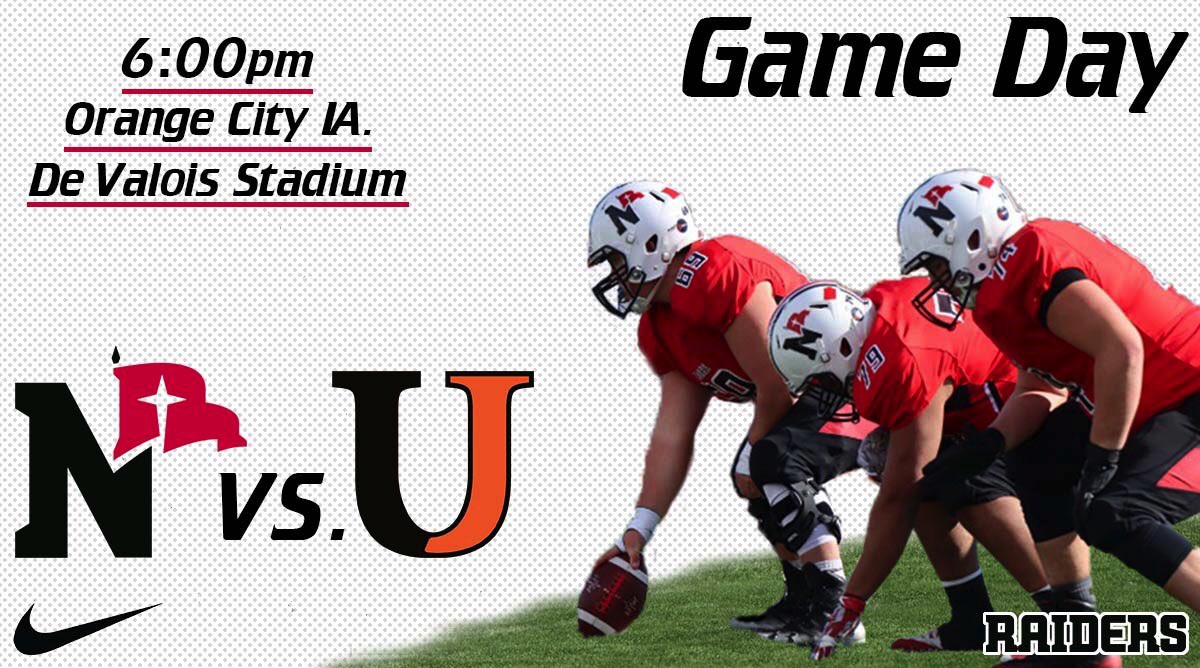 nwc_fb's tweet photo. 🚨It’s Game Day @NWCredraider_FB fans! ⚔️🔴 https://t.co/sCNi8WaT6b