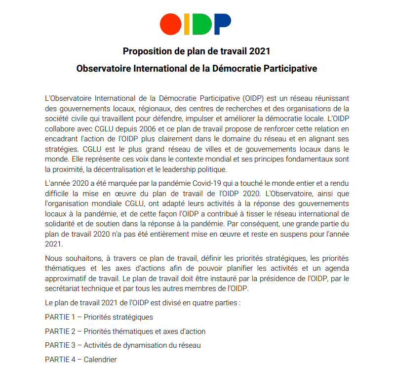 oidp_org's tweet photo. 🔴 Appel à contributions : plan de travail OIPD 2021

Après une année exceptionnelle, le plan reprendra certains éléments qui n'ont pas pu être pleinement développés en 2020

🏛️Conférence &amp; AG (Cocody)
🌍Priorités Climat &amp; Genre

🔗Partagez votre avis : https://t.co/vtdl5EDpyy https://t.co/EhF3769cwQ
