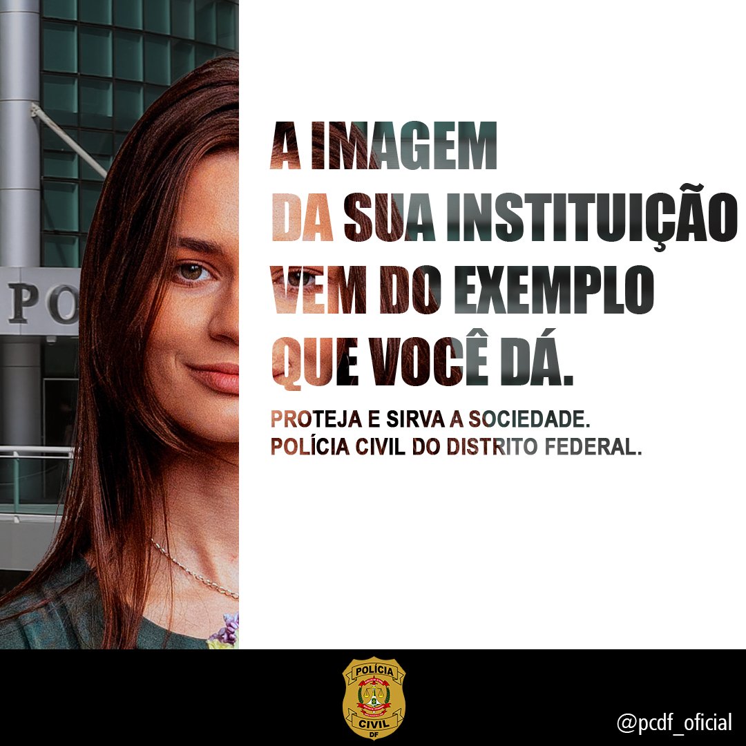 pcdf_oficial's tweet photo. Seja Exemplo
.
#PCDF
#ascompcdf
#sejaexemplo
#emdefesadasociedade https://t.co/zuI2cMZvaT