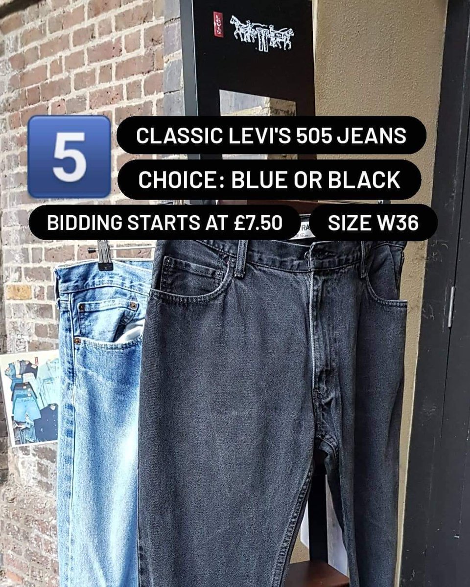 koostyleuk's tweet photo. 🏷📸VINTAGE AUCTION ITEMS REVEALED 📸🏷

⬇️⬇️⬇️⬇️⬇️⬇️
Koo Style #Vintage #Auction
27th November #BLACKFRIDAY 
12 MIDDAY 
Live on IG - @ KOO_STYLE

#vintageauction #onlineauction #vintageclothing #auction #instagramauction #levis #vintagedenim #bargains #discounts #onlineshopping https://t.co/Yq6mZX4IED