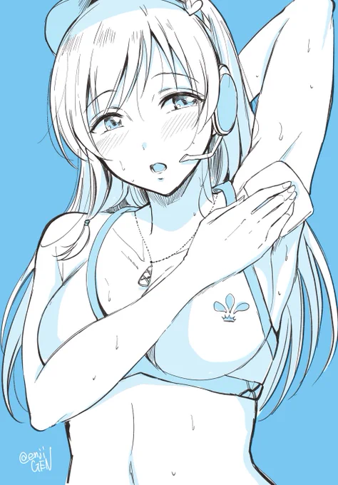 新しいペン試しがき 