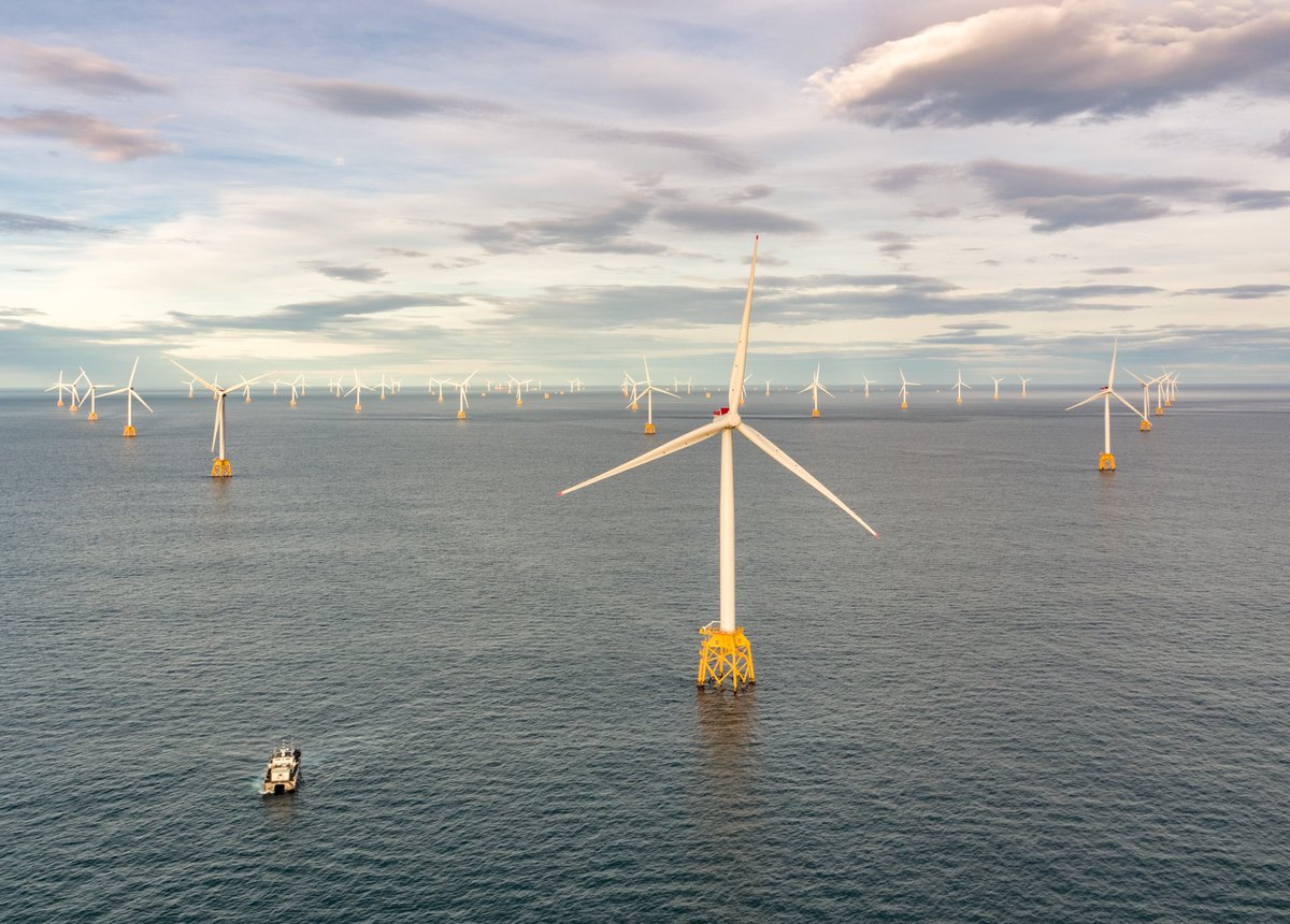 ... Beatrice Offshore Wind Farm. Scotland's largest  #offshorewind farm located 13km from the Caithness coast. Beatrice's 84 turbines generate up to 588 megawatts of green electricity, enough to power up to 450,000 homes.  #WindWorldCup