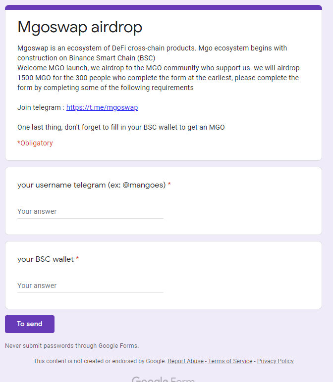 mgo_swap's tweet photo. Welcome MGO launch, we airdrop to the MGO community who support us. we will airdrop 1500 MGO for the 300 people who complete the form at the earliest, please complete the form by completing some of the following requirements
https://t.co/uQUIHKdzum https://t.co/YumLlJwKSI