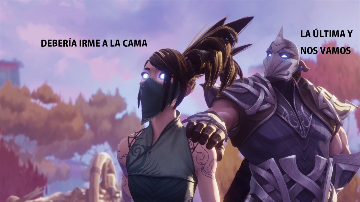 Y así todas las noches.