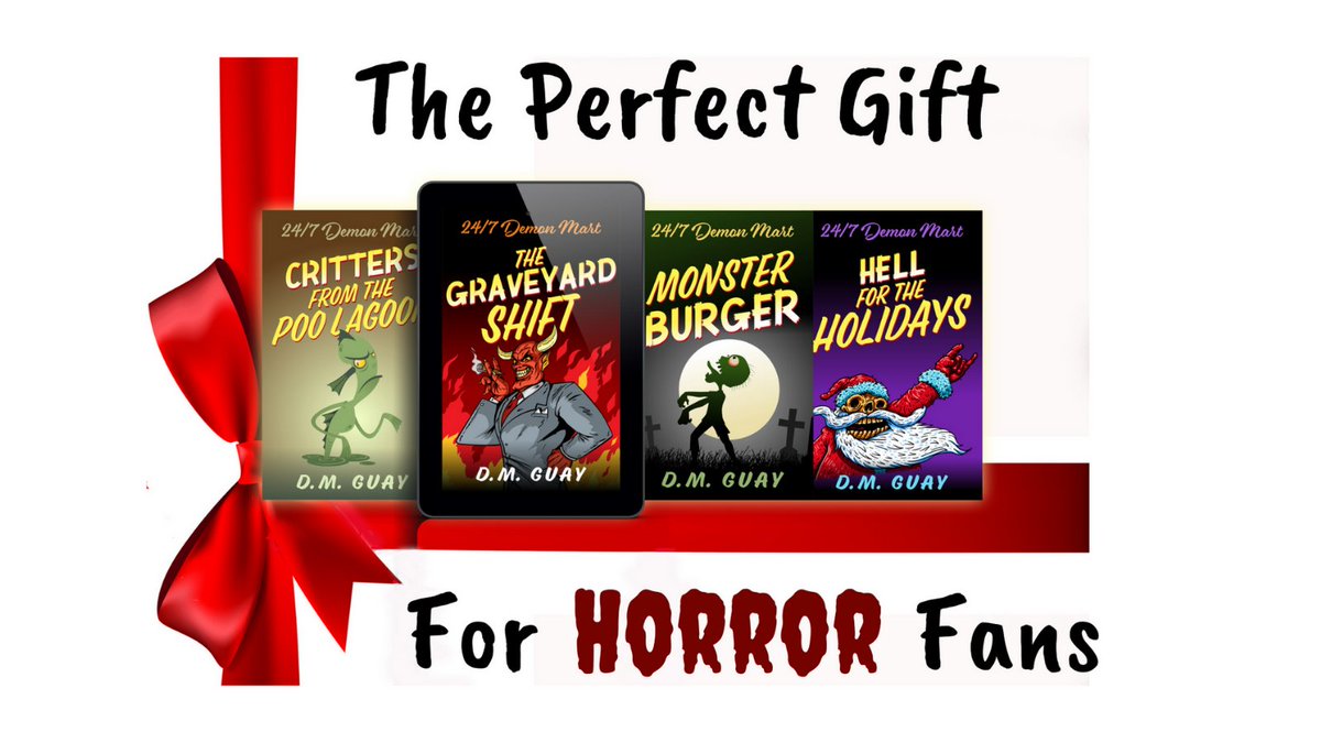 DMGuay's tweet photo. 🎄2020's been a turd, but your holidays don't have to be! From now 'til Christmas, I'm raffling off scary fun goodies for horror comedy fans on my website. Check it out: https://t.co/ZEuaaSkXGv
#247demonmart #xmashorror #spookychristmas #holidayhorror #horrornerd https://t.co/q7FPAUF0CH
