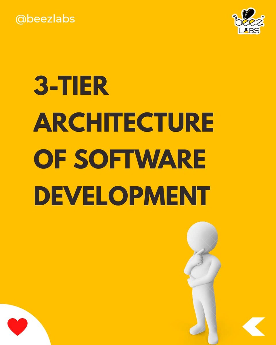 Beez_Labs's tweet image. Starting from scratch, let us understand the basics of software development. In this post, you can understand the basic 3tier architecture of software development.
Follow us @beezlabs
.
.
#softwaredevelopmenttraining #softwaredevelopmentexperts #softwaredevelopmentkit
