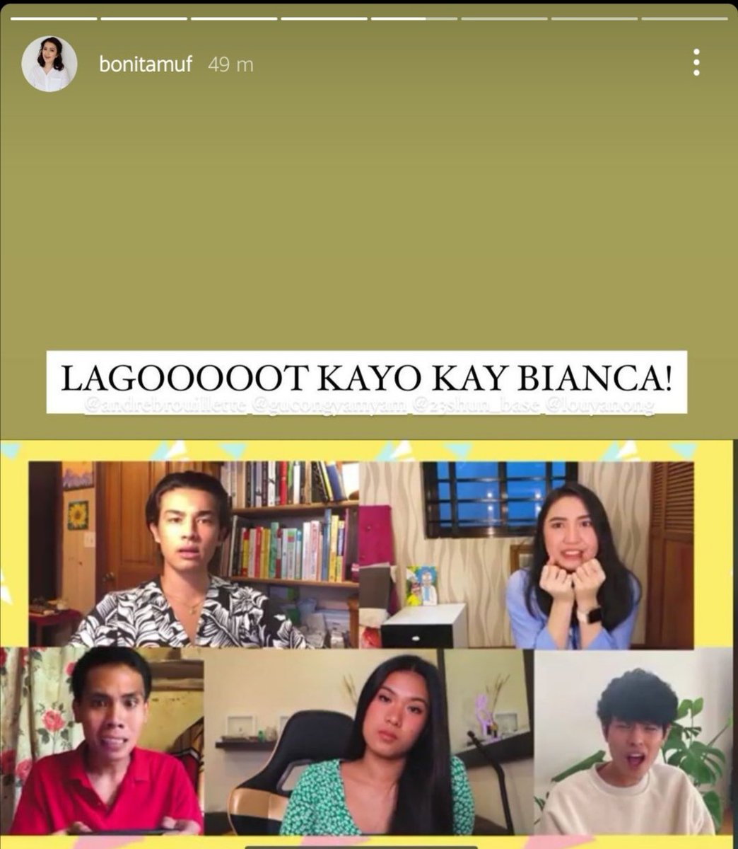 Yes loulou? <a href="/louyanong/">Lou Yanong</a> 😅😘