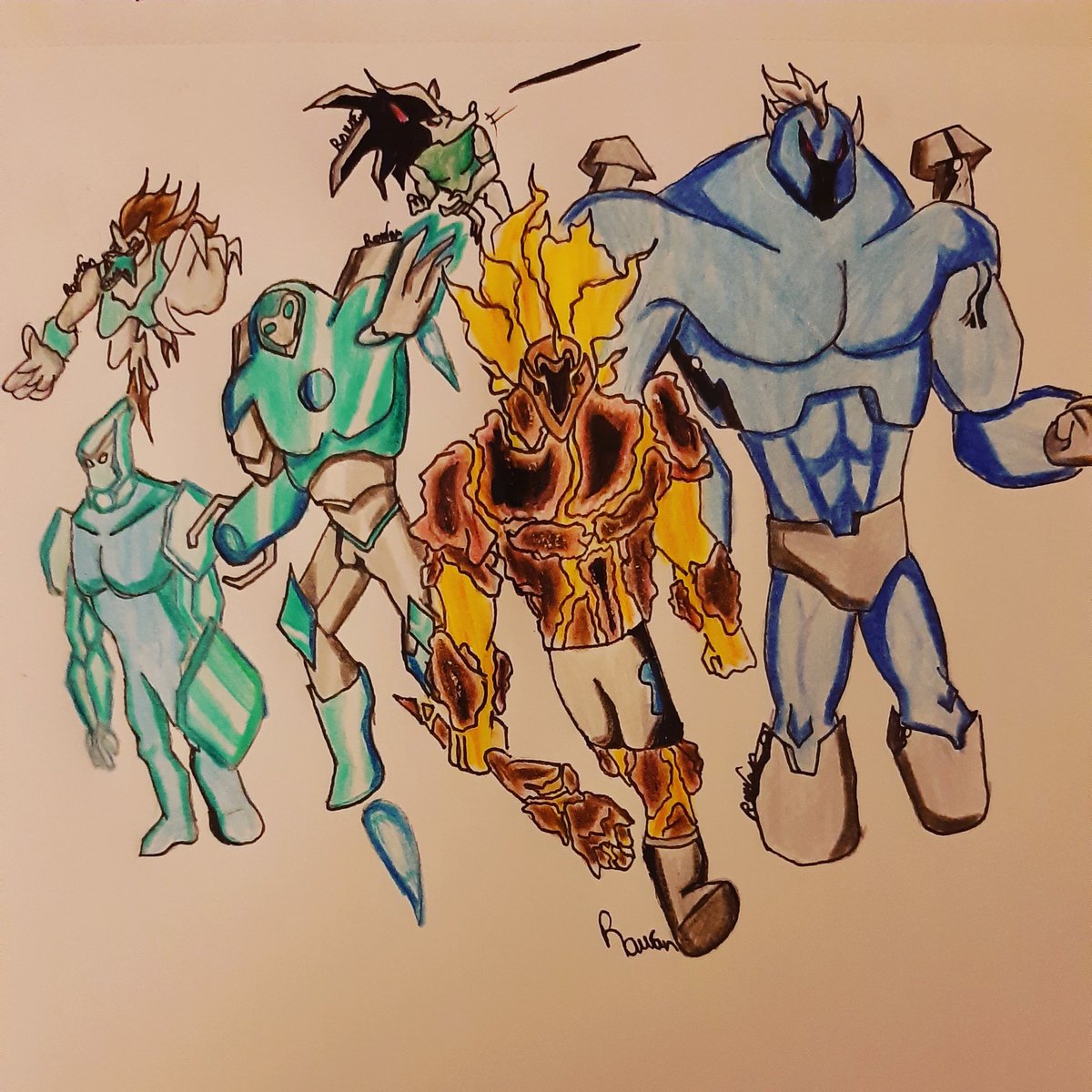 RomanComicsOff's tweet photo. Ben could not be the Hero of Heroes if there are no other heroes... so here are a young superhero alien team to save the day...... the Righteous Rangers
#ben10million #ben10omniverse #omnimatrix #optimatrix #RighteousRangers https://t.co/KRL7ZKrB6u