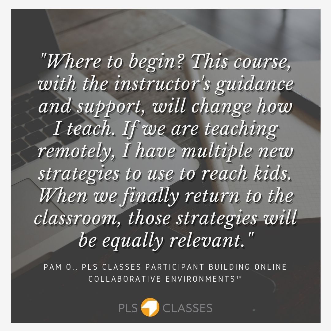 PLSClasses's tweet image. Our instructors are already preparing future educators on strategies of remote learning. We love hearing positive feedback from our class participants! #plsclasses