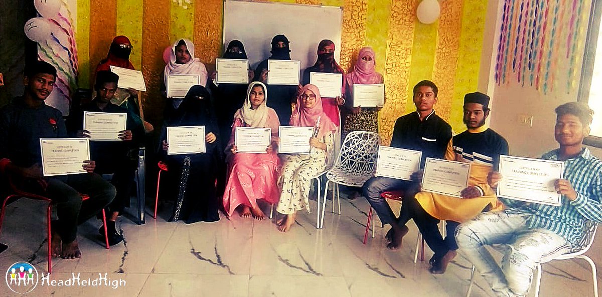 IamHeadHeldHigh's tweet photo. We celebrated another key graduation milestone this weekend – this one at the Sunni Centre in Nagpur. #transformation #skilldevelopment #futureready #MakeIndiaCapable
Read More: https://t.co/3rlQYLLKsf
@spankaj4 @HDFC_Bank @madanpadaki @ssavara https://t.co/tAOdYrrNFc