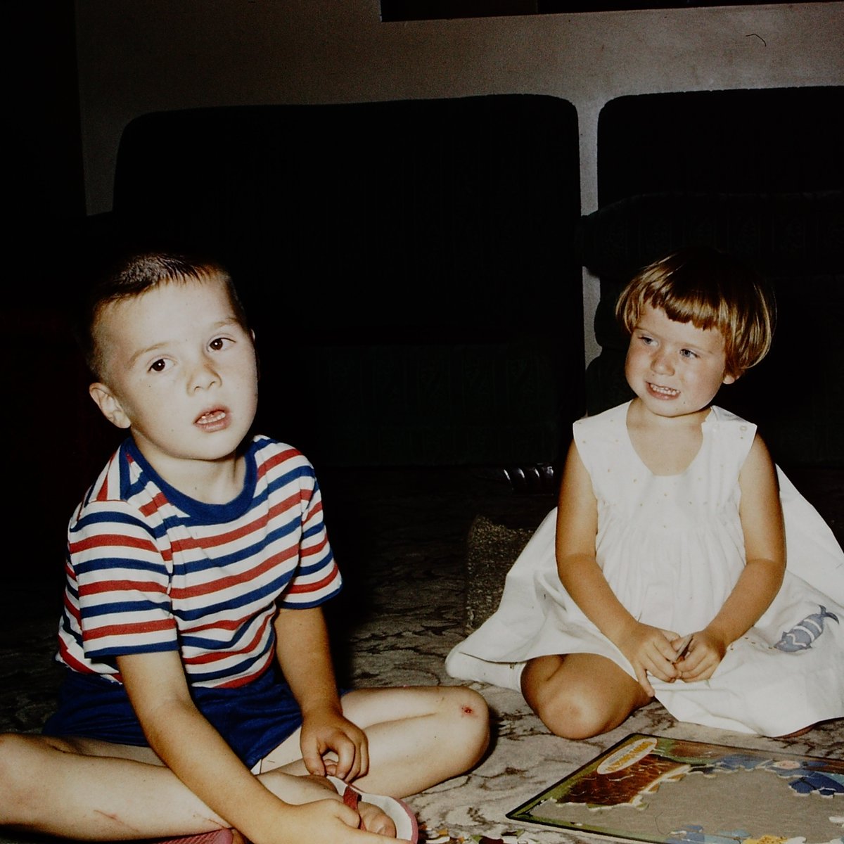 JLaS57's tweet photo. I #givethanks for Caroline.  From this playdate in 1961 to rockin' it in 2020.  For 41 years she's stood by my side as my partner and best friend.  I love her more and more every day. https://t.co/7hFAcP5IU1