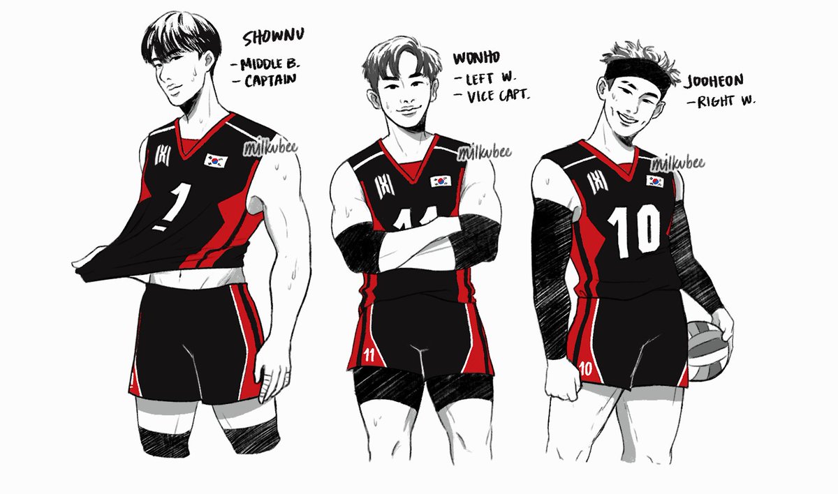 999LIVESLEFT's tweet photo. (1/2) did someone say monsta x volleyball au ??? B)

#SHOWNU #WONHO #JOOHONEY https://t.co/qEgiwKsfxr