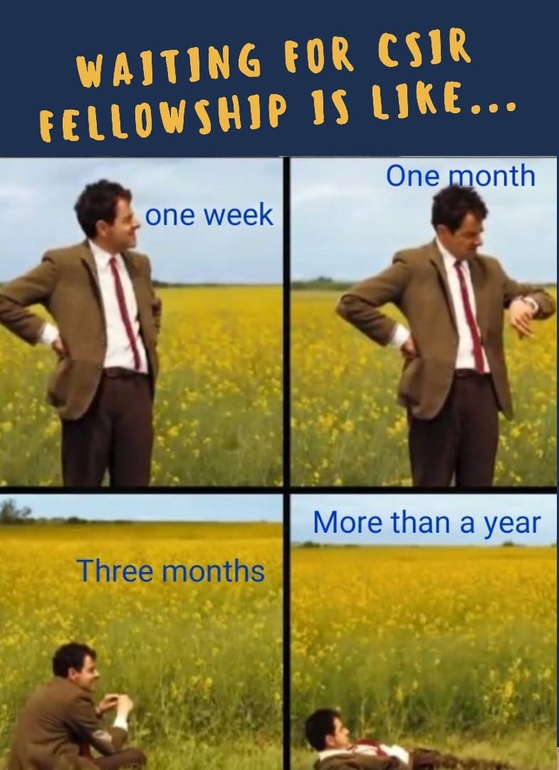 InarahbTharan's tweet photo. #ReleaseCSIRFellowship 
#FellowshipIsOurRight
#GiveFellowshipOnTime

@HRDG_CSIR @shekhar_mande @PMOIndia @DrRPNishank @EduMinOfIndia https://t.co/Y0NSWxkTJy