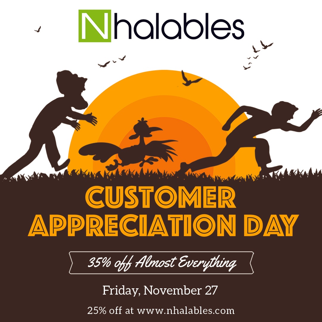 nhalables's tweet photo. CUSTOMER APPRECIATION DAY
Friday November 27th
35% Off Almost Everything In-Store 
25% Off Everything @  

CLOSED 
Thursday November 26th

#nhalables #blackfriday https://t.co/YZqjvQwqC6 https://t.co/uOH9o88ADA