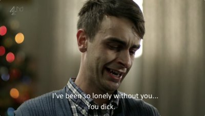PaperbackAnorak's tweet photo. @caitlinmoran Woody from This is England. Man's a bloody diamond. https://t.co/IvZ4tSBqoh