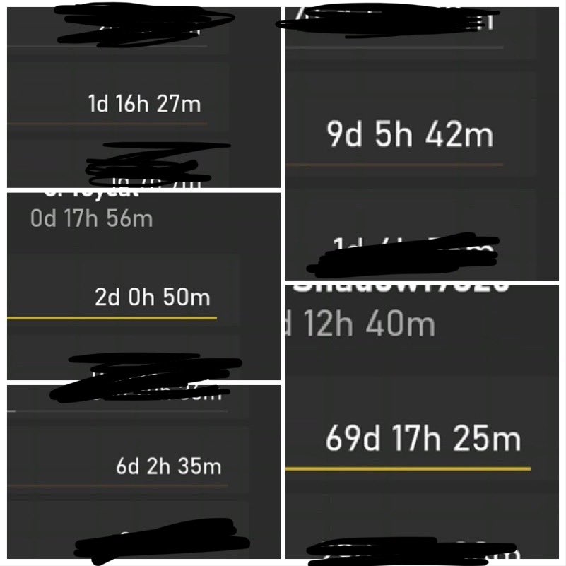 BGW4544's tweet photo. @eckoxsoldier @Minecraft All of these spanning across Xbox one (both editions), iOS, switch, windows 10, plus the hundreds upon hundreds of hours I’ve played in Java edition and Xbox 360 that I don’t have detailed timings for https://t.co/abce3FTJAB