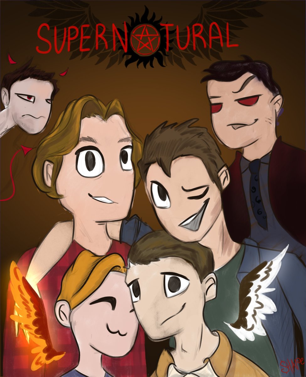 HAPE97337288's tweet photo. Carry on my wayward son...

#SPN #SPNFamily #Supernatural #SupernaturalFinale #SPNfanart #SupernaturalFanart https://t.co/HtCryom51k