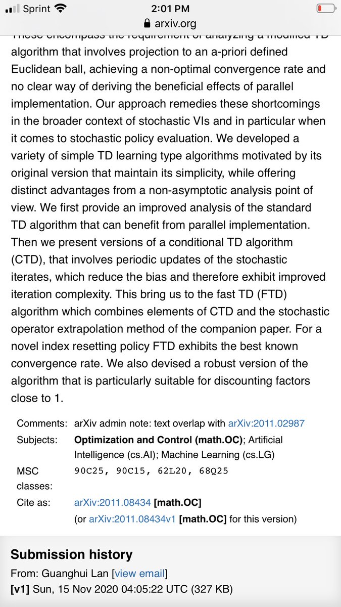 A few bricks, designed and prepared during the Pandemic, for building the mansions of reinforcement learning (RL) and other related technologies. Thanks for feedback! arxiv.org/abs/2011.02987, arxiv.org/abs/2011.08434