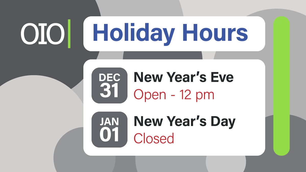 orthoohio's tweet photo. The #NewYear is just a few days away! Our offices will close early #NewYearsEve and remain closed for #NewYearsDay. https://t.co/rCfNHXZC5U