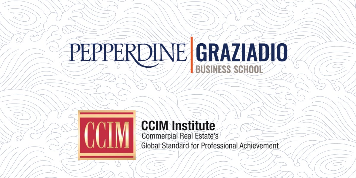 GraziadioSchool's tweet photo. We're honored to receive a #certification #partnership with @ccim for our Master's of Science in Real Estate (MSRE) program! See more here: https://t.co/Fqc4mzdUwr #MastersInRealEstate #RealEstate #GraziadioInsights https://t.co/b441ABr2wq