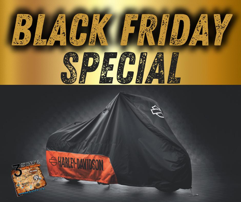 3StateHarley's tweet photo. Stop by #3StateHarleyDavidson on #BlackFriday weekend and save 35% on #MotorcycleCovers! https://t.co/IU0umRc4rf