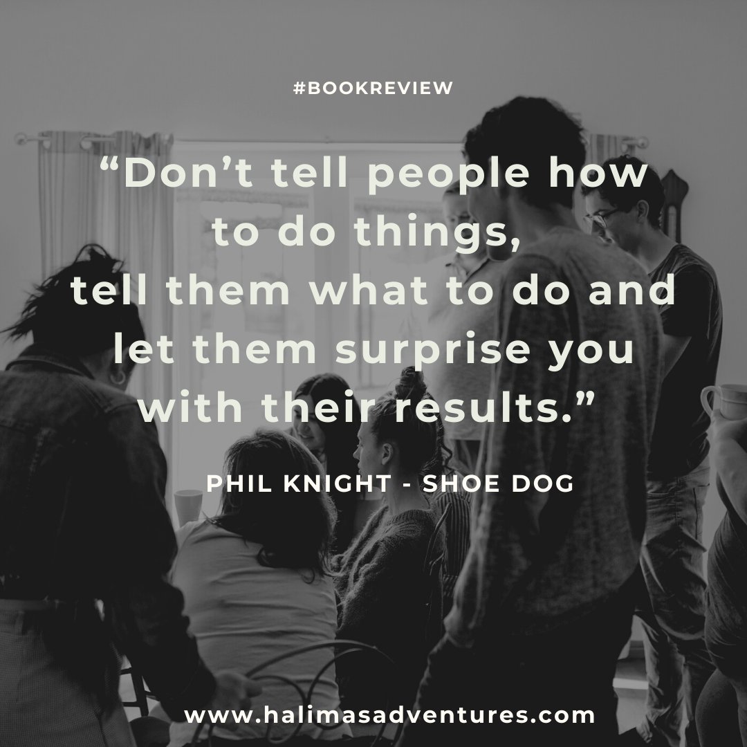 HalimasAdventur's tweet photo. Shoe Dog is one very inspiring book to read and it turned out to be one of the most relatable books I ever read.😍
Click the link below to read my review of the book and be inspired to aspire for more in the pursuit of your passion.👇🏽

https://t.co/lrbb1q0sOq https://t.co/PXm4SiZmJI