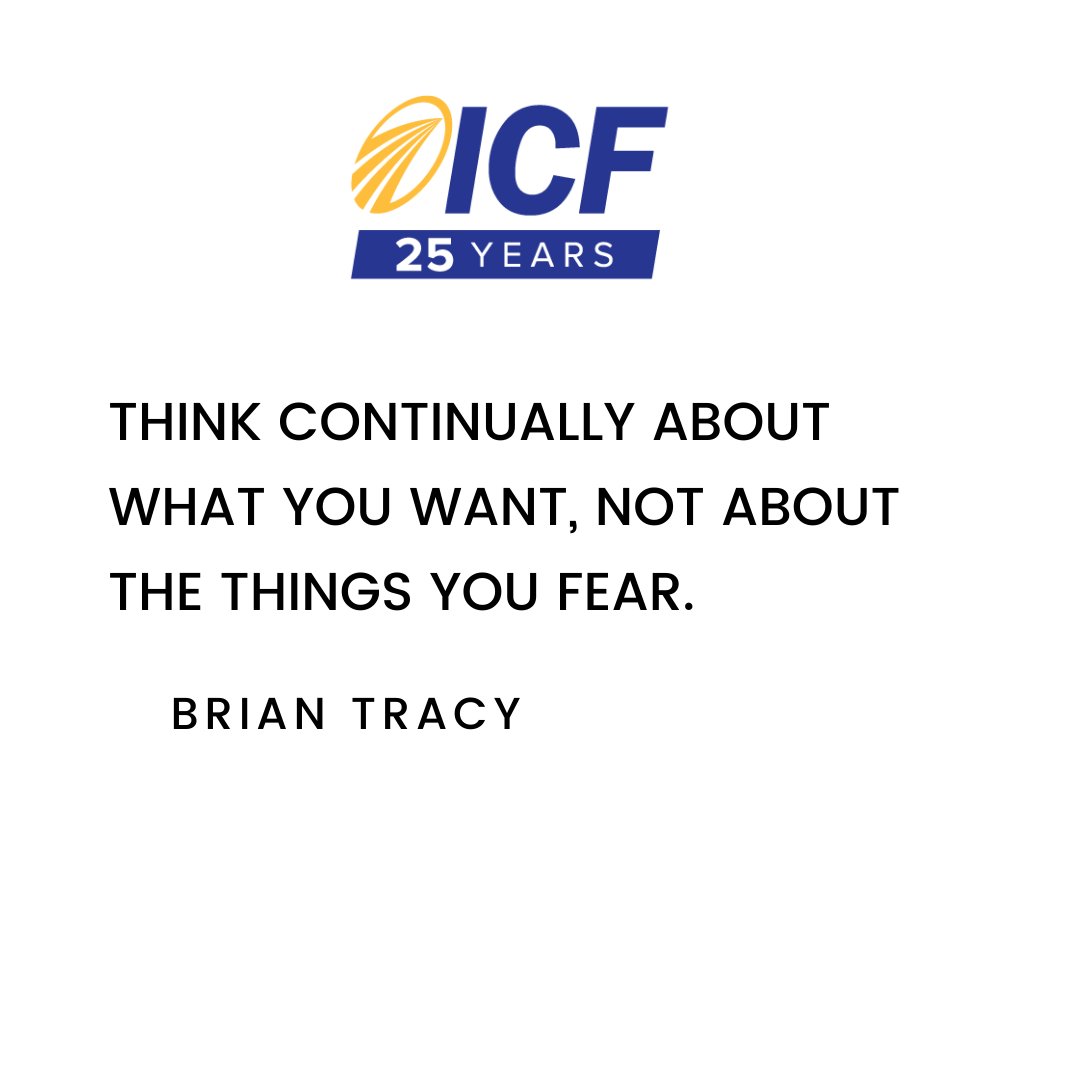 icfchicago's tweet photo. “Think continually about what you want, not about the things you fear.” — Brian Tracy

#MotivationMonday #Motivation #MotivationalMonday #icfchicago #icf #chicagocoaches #coaching #coacheschangelives https://t.co/lOWSeD854I