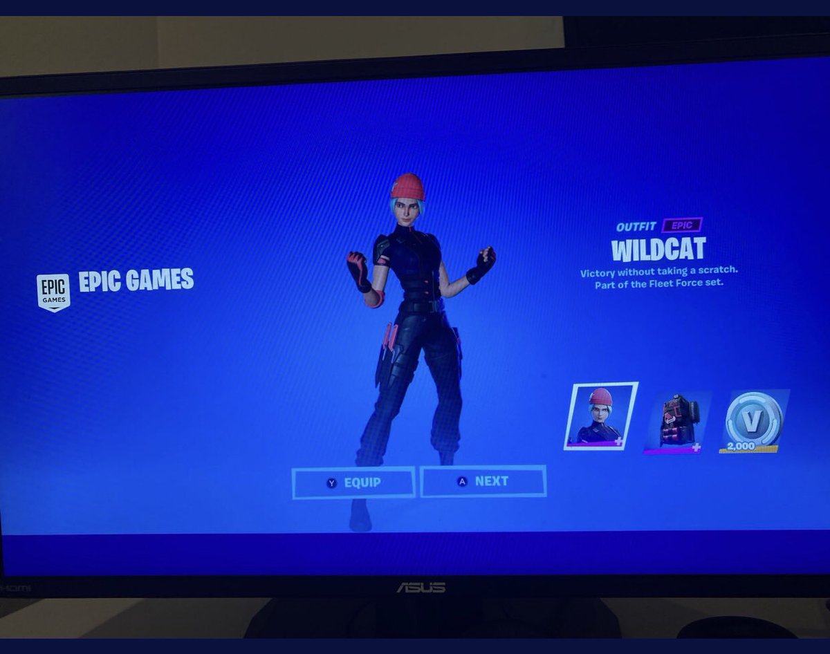 wildcatcodes's tweet photo. Anyone Want The Wild Cat Skin For 50$. Dm me. #wildcat #wildcatcodes #wildcatbundle #fortniteskins #fortnitecodes #fortnite https://t.co/GAGAbAA8yr