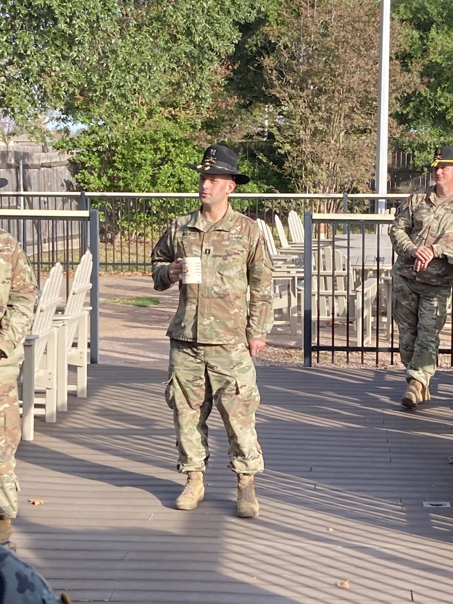 Hellhound38cav's tweet photo. It’s not goodbye. It’s see you later. Thank you, CPTs Wolf (S2), Koeter (MEDO), and Brady (AS3) for your years of unwavering service to the HELLHOUND and WARHORSE team. Best of luck in your future endeavors! #WARHORSE #3-8CAV #GREYWOLF https://t.co/qPwwu3zm7g