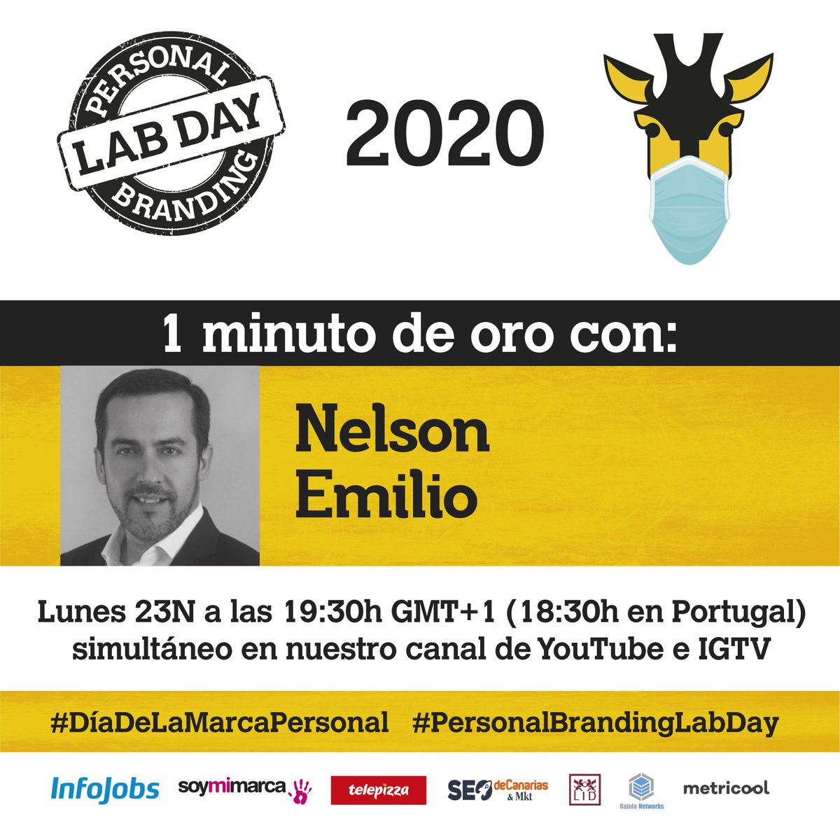 PBLabDay's tweet photo. 📢 ¿Sabías que tú también tienes tus Minutos de Oro?😀🦒

¡No te pierdas el vídeo de @NelsonFEmilio! Te lo explica muy bien. 

⏩ https://t.co/EWmMyPkU1P https://t.co/llHvKQhBmU
