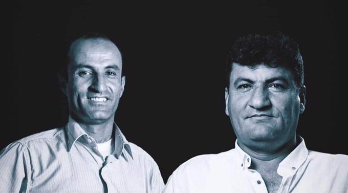 TheSyriaCmpgn's tweet photo. Today marks two years since the assassination of two revolutionary activists, Raed Fares and Hammoud Jneid, in their hometown of Kafranbel. https://t.co/BySJl3CE6o