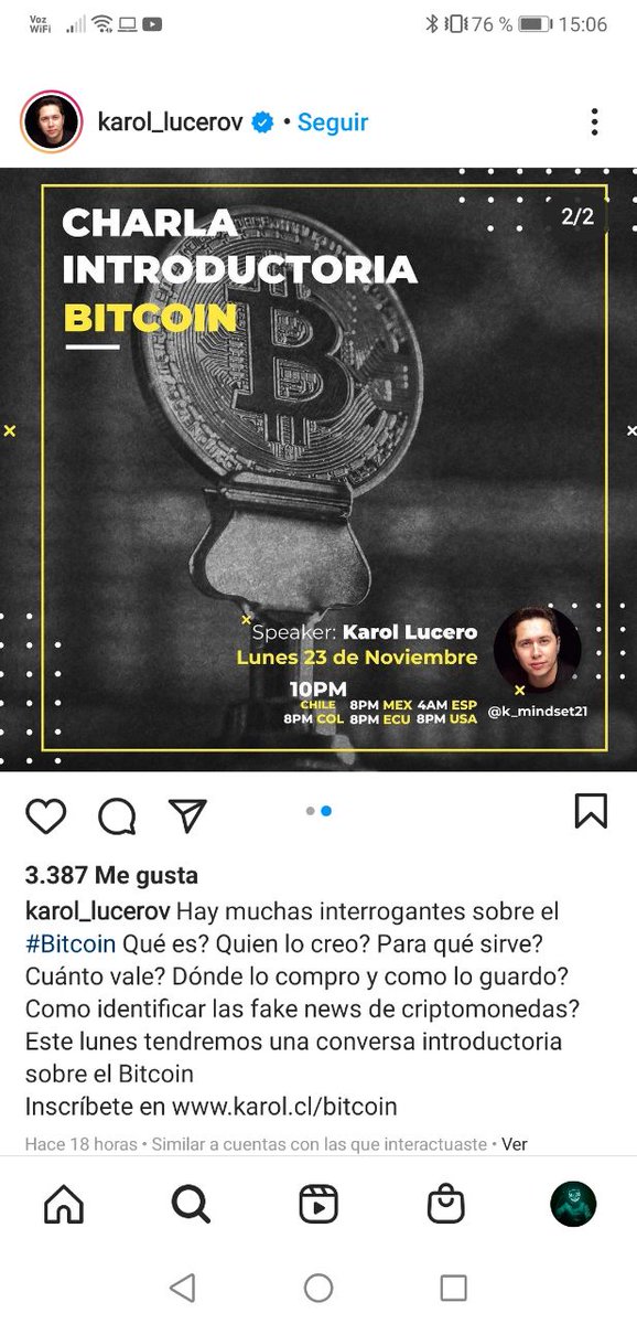 No le paguen a este weón chanta por una charla de #Bitcoin.

Aquí tienen una gratis: youtu.be/GLYw9PnvsJ8