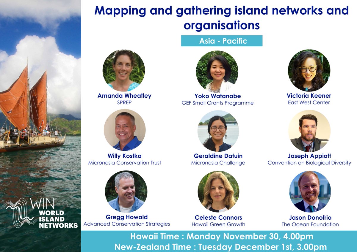 SMILO_org's tweet photo. 📢 SAVE THE DATE
After a successful 1st event, we are thrilled to invite you to the 2nd session of the #WorldIslandNetworks online meeting, focusing on the #AsiaPacific region.
➡️ More info: https://t.co/pPw7zKLR8B
➡️ Free registration: https://t.co/aKJ5tLanxK
#islandresilience https://t.co/wGM4kOlPPO