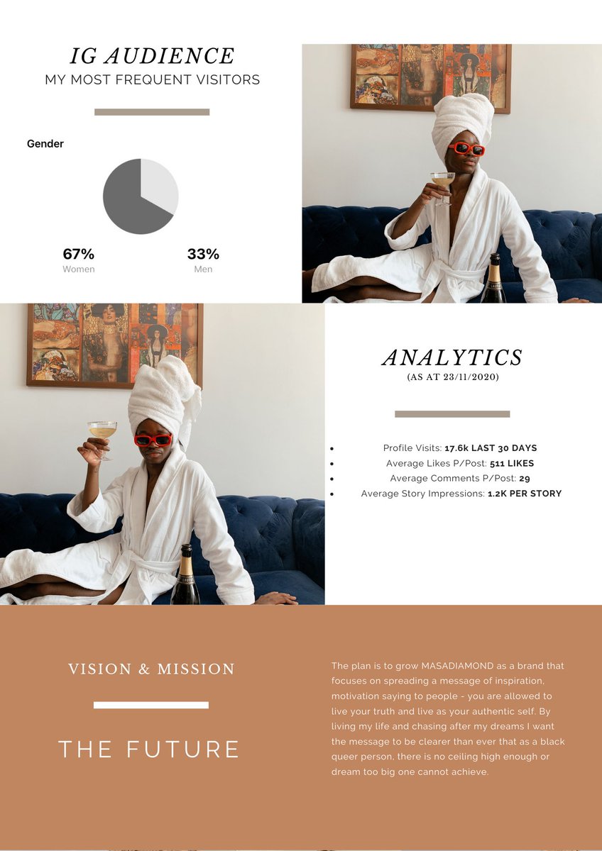 MasaDiamond_'s tweet photo. hey gays and girls! Just updated my media kit 🤍 please RT for awareness. The person with my next life changing gig might be pon your TL 🕯(Twitter analytics available if needed) https://t.co/GltBRACGMP