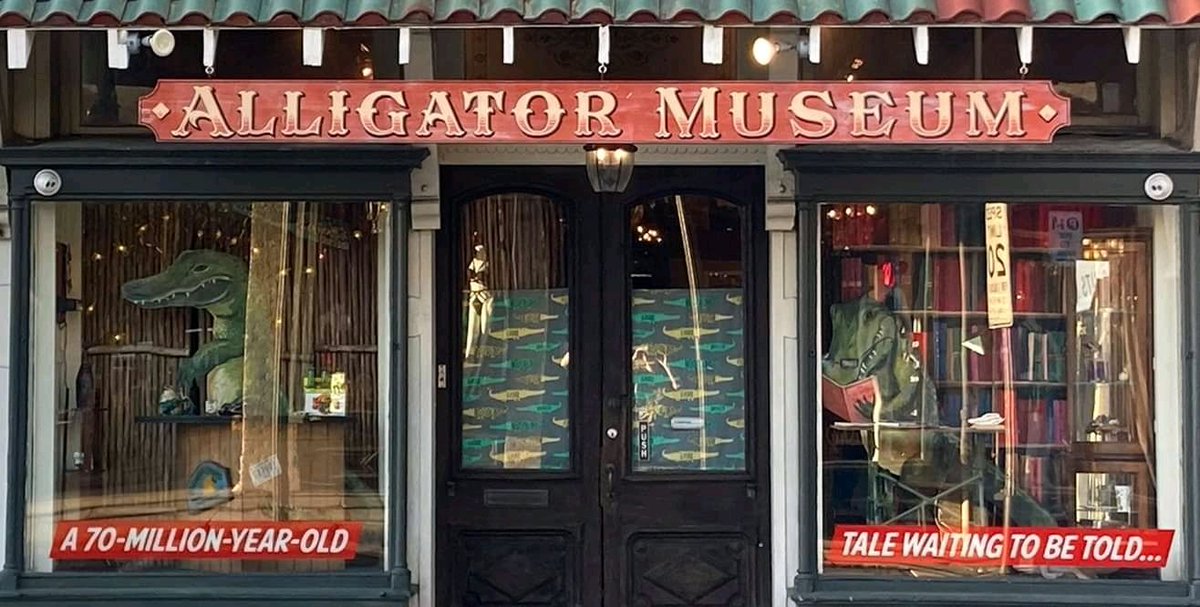 It's starting to get real... The windows are decorated! Has it really been 70 million years since we were last open?