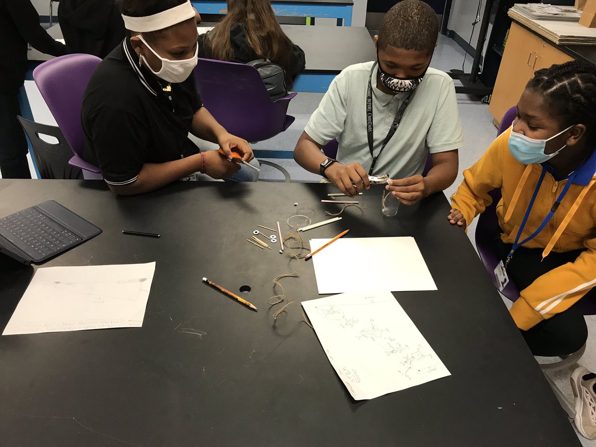 BTMSSTEM's tweet photo. Engagement is key! My students are rocking their zip line engineering challenge to learn the design process. #lovewhatIdo #mystudentsrock #ThisisWhyBTMS #Learningisfun @BTMSeagles https://t.co/5ZH2BxOYNk
