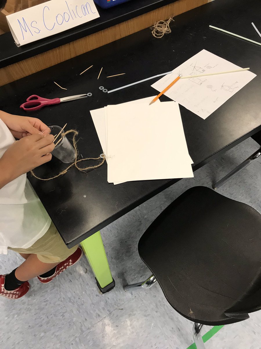 BTMSSTEM's tweet photo. Engagement is key! My students are rocking their zip line engineering challenge to learn the design process. #lovewhatIdo #mystudentsrock #ThisisWhyBTMS #Learningisfun @BTMSeagles https://t.co/5ZH2BxOYNk
