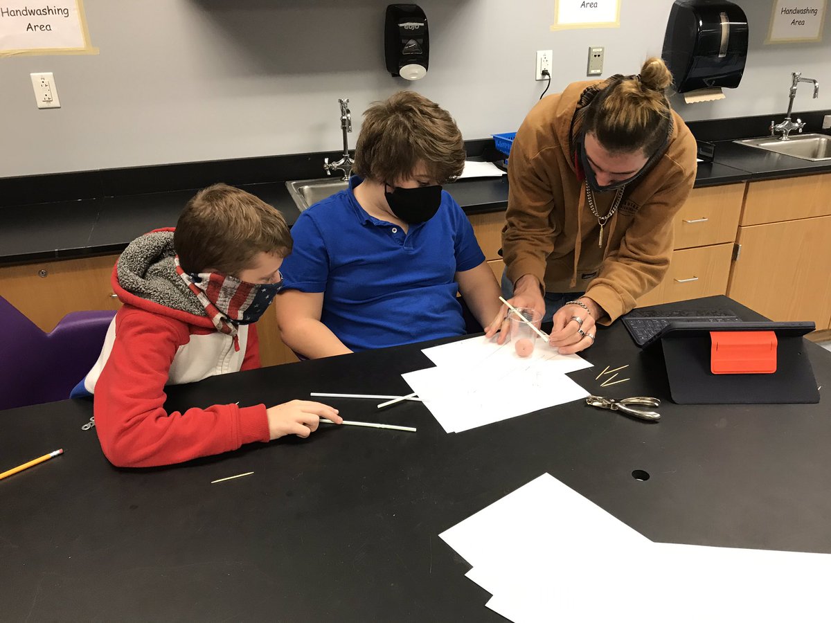 BTMSSTEM's tweet photo. Engagement is key! My students are rocking their zip line engineering challenge to learn the design process. #lovewhatIdo #mystudentsrock #ThisisWhyBTMS #Learningisfun @BTMSeagles https://t.co/5ZH2BxOYNk