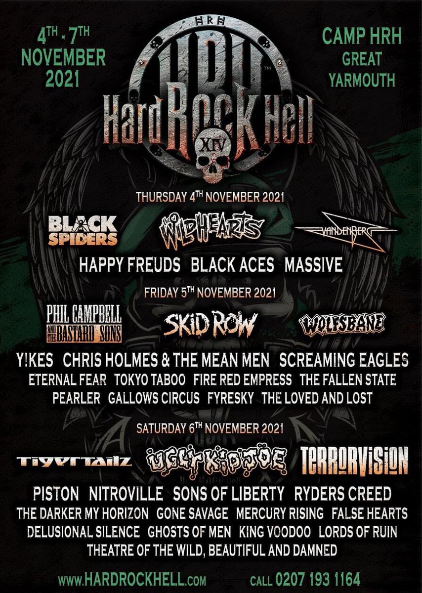 Pearlerband's tweet photo. This is gonna be a pearler @hardrockhell  @PCATBS @OfficialSkidRow #youknowwhenyoivehadone https://t.co/eXeCNAux8u