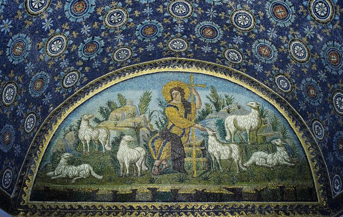 SokolowskiLuk's tweet photo. #Christ-#Helios (#SolInvictus) #theGoodShephard, #Pantocrator. An astounding shift in Late Antique mosaics galvanised by the emergence of Christianity and new language of images.
#MosaicMonday
#CulturalInteraction
Masterclass in Byzantine Mosaics (Part 1)
https://t.co/1C85lMc3pm https://t.co/VvPffnRfbo