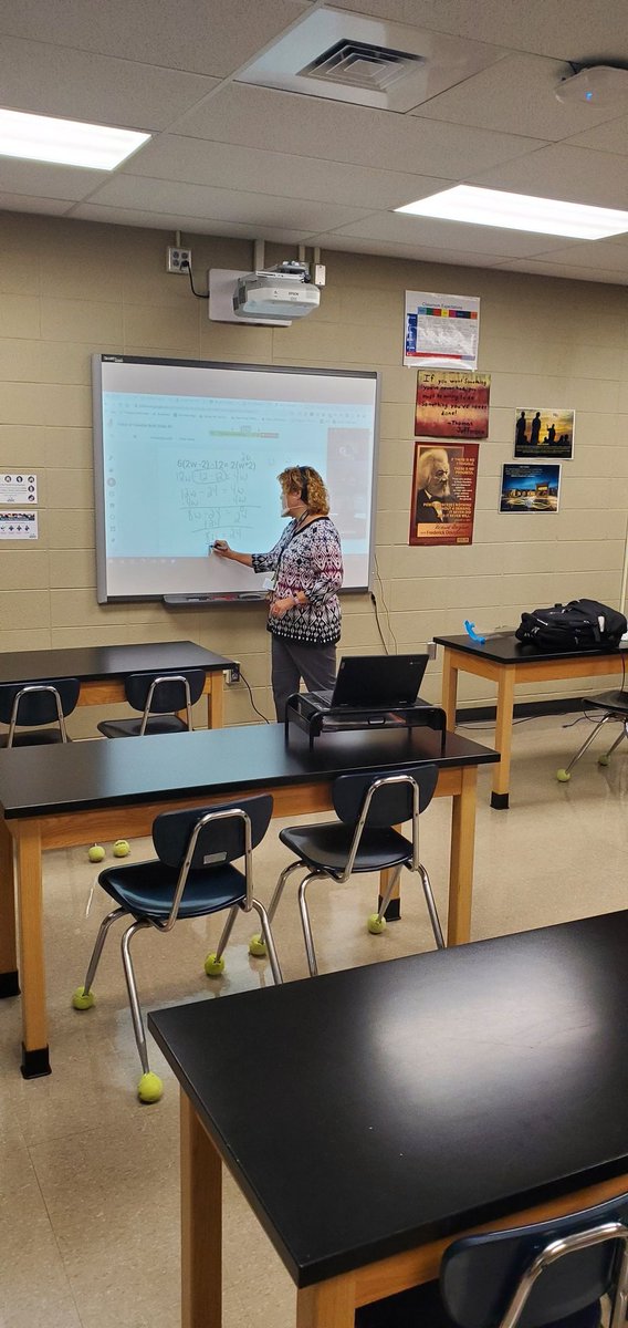 Emawsin85's tweet photo. Remote math time at WRHS!! https://t.co/hw3O265i4w