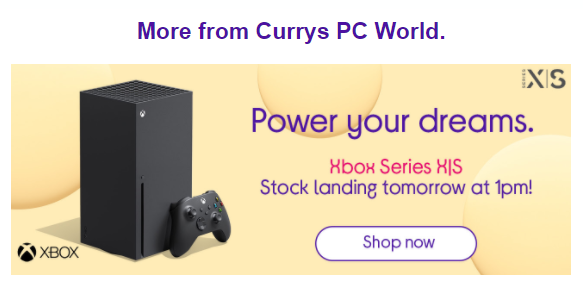 xbox currys pc world