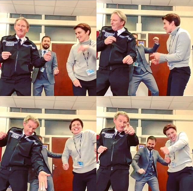 Adrian and those epic dance moves! 😂💯 🔥 

 #adriandunbar #actor #writer #director #irish #film #tv #stage  #london #Ireland