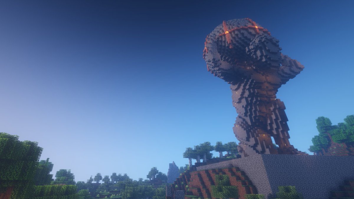 Long time no see! Here's a little something I've been making in a survival. (Yes the globe is WorldEdit but idc)

#Minecraft